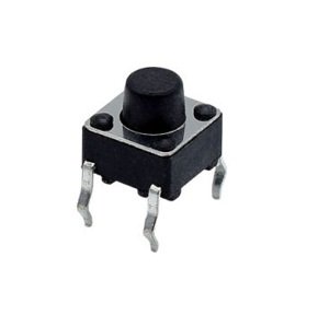 Mikrospínač - Tlačidlo, 6 x 6 x 6 mm