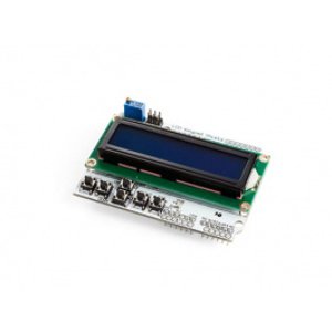 LCD shield pre Arduino UNO - Modré podsvietenie