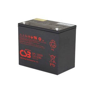 CSB Batéria GPL12520, 12V, 52Ah
