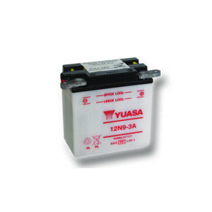 Motobatéria YUASA (originál) 12N9-3A, 12V, 9Ah