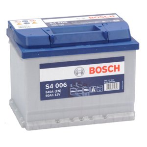 BOSCH S4 12V 60Ah 540A 0 092 S40 060