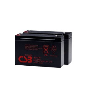 APC RBC3, alternatíva bez príslušenstva (2ks CSB GP6120 F2)