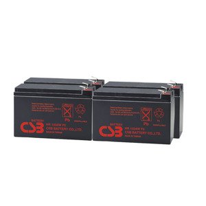 APC RBC24, alternatíva bez príslušenstva (4ks CSB HR1234W F2)