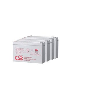 APC RBC34, alternatíva bez príslušenstva (4ks CSB HRL634W F2FR)