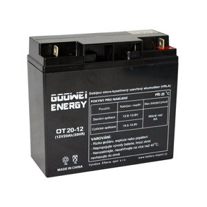 GOOWEI ENERGY OT20-12 12V 20Ah