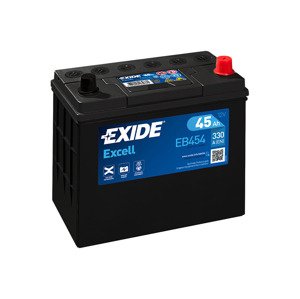 Exide Excell 12V 45Ah 300A EB454