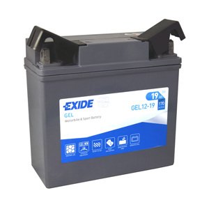 Motobatéria EXIDE BIKE GEL 19Ah, 12V, GEL12-19 (51913-BMW)