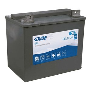 Motobatéria EXIDE BIKE GEL 30Ah, 12V, GEL12-30