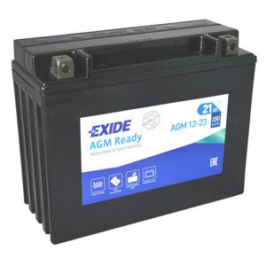 Motobatéria EXIDE BIKE AGM Ready 21Ah, 12V, AGM12-23 (YTX24HL-BS)