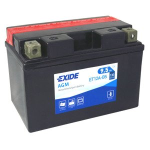 Motobatéria EXIDE 9,5Ah, 12V, ET12A-BS