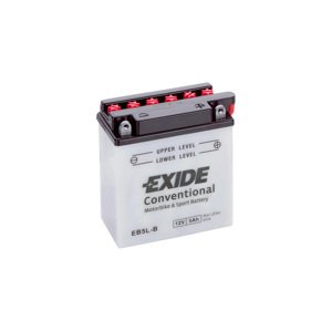 Motobatéria EXIDE BIKE Conventional 5Ah, 12V, 12N5-3B / EB5L-B