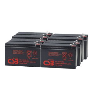 APC SYBTU1, alternatíva bez príslušenstva (8ks CSB HR1234W F2)