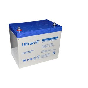 Ultracell Trakčná batéria UCG75-12 (12V - 75Ah), VRLA-GEL