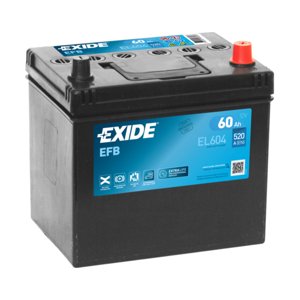 Exide Start-Stop EFB 12V 60Ah 520A EL604