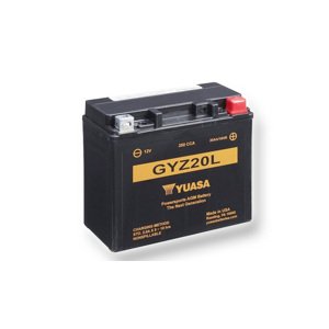 Motobatéria YUASA (originál) GYZ20L, 12V, 20Ah