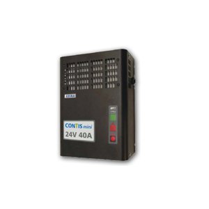 CONTIS mini 24E40, výkon 40A, výstup 24V, vstup 230V 1 fázový, priemyselný nabíjač