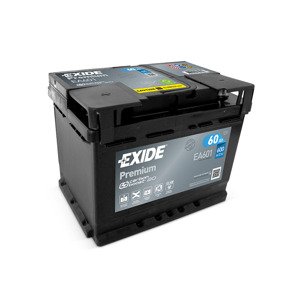 Exide Premium 12V 60Ah 600A EA601
