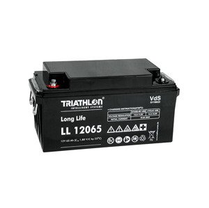 TRIATHLON LL12065 (12V - 65Ah) Záložná batéria "long life"