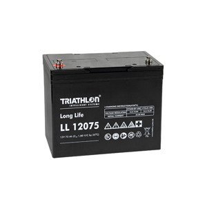 TRIATHLON LL12075 (12V - 75Ah) Záložná batéria "long life"