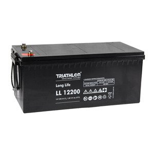 TRIATHLON LL12200 (12V - 200Ah) Záložná batéria "long life"