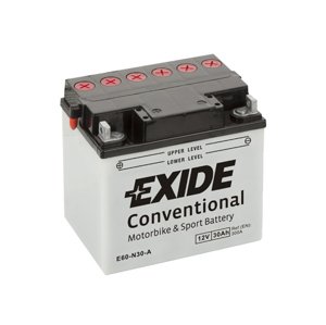 Motobatéria EXIDE BIKE Conventional 30Ah, 12V, E60-N30-A