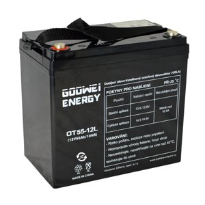 Trakčná (GEL) batéria GOOWEI ENERGY OTL55-12, 55Ah, 12V