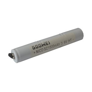 Batéria pre núdzové svetlá, osvetlenie Goowei 3,6V 1500mAh vysokoteplotné (3STVTCs)