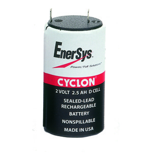 Cyclon D cell (Dsc), 2V, 2.5Ah (50ks)
