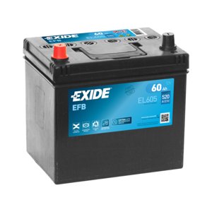 Exide Start-Stop EFB 12V 60Ah 520A EL605