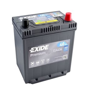 Exide Premium 12V 40Ah 350A EA406