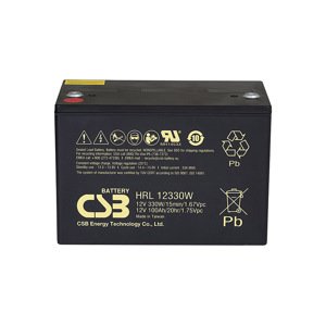 CSB Batéria HRL12330W FR, 12V, 101Ah
