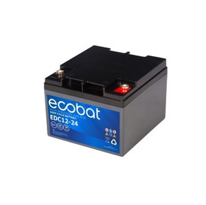 Ecobat Trakčná batéria EDC12-24, 24Ah, 12V