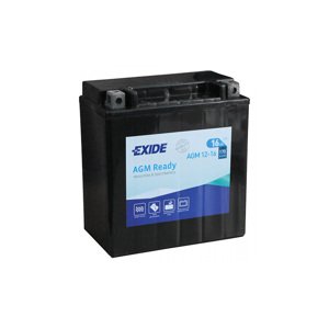 Motobatéria EXIDE BIKE AGM Ready 16Ah, 12V, AGM12-16