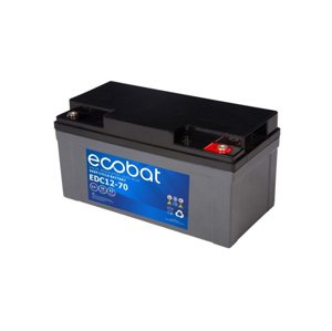 Ecobat Trakčná batéria EDC12-70, 70Ah, 12V