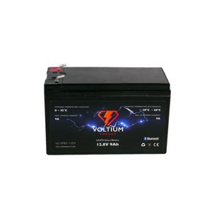 Voltium Energy LiFePO4 smart batéria VE-SPBT-1209, 12.8V, 9Ah