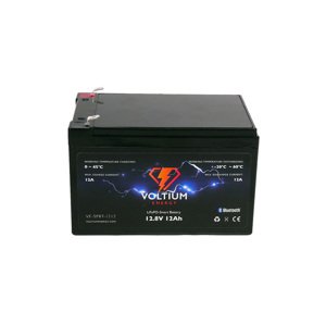 Voltium Energy LiFePO4 smart batéria VE-SPBT-1212, 12.8V, 12Ah