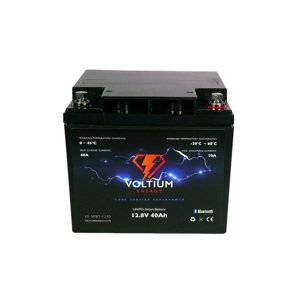 Voltium Energy LiFePO4 smart batéria VE-SPBT-1240, 12.8V, 40Ah