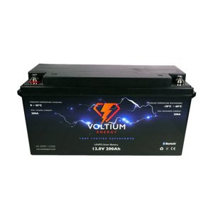 Voltium Energy LiFePO4 smart batéria VE-SPBT-12200, 12.8V, 200Ah