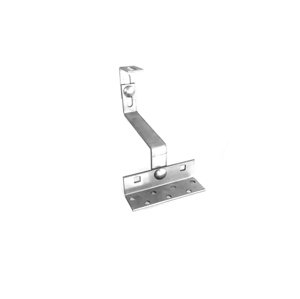 Strešný hák solárny nastaviteľný - NEREZ - pre škridlové strechy (rameno 120mm)
