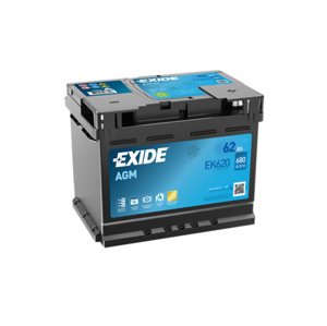 Exide AGM 12V 62Ah 680A EK620