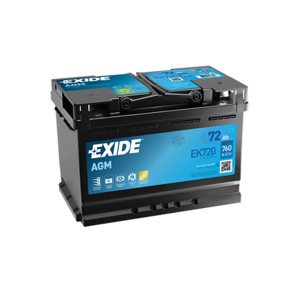 Exide AGM 12V 72Ah 760A EK720