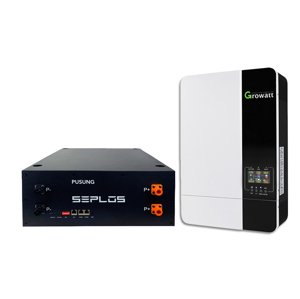 Sada lítiová batéria SEPLOS PUSUNG-S (5kWh) + menič Growatt SPF 5000ES (5000W), 48V