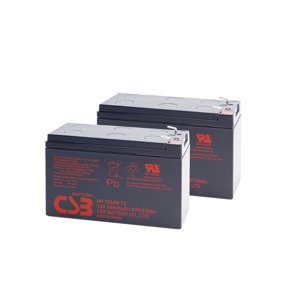 APC RBC165, alternatíva bez príslušenstva (2ks CSB HR1234W F2)