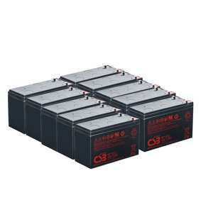 APC SYBATT, alternatíva bez príslušenstva (10ks CSB GP1272 F2)