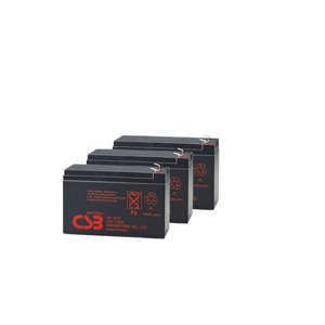 Batérie pre UPS (3x CSB GP1272 F2)