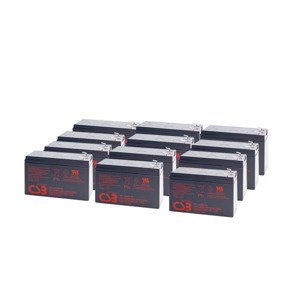 Batérie pre UPS (12x CSB HR1234W F2)