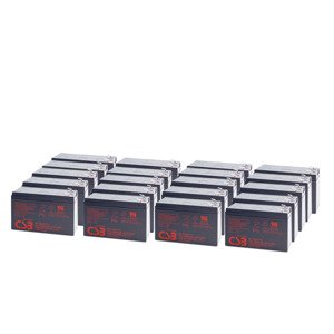 Batérie pre UPS (20x CSB HR1234W F2)