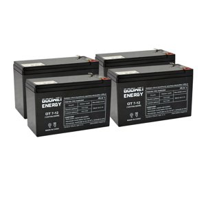 Batérie pre UPS (4x Goowei Energy OT7.2-12 F2)