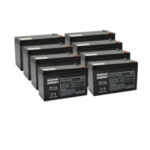Batérie pre UPS (8x Goowei Energy OT7.2-12 F2)