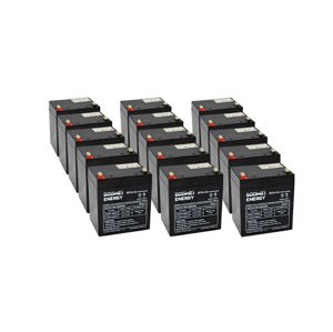Batérie pre UPS (15x Goowei Energy OT5-12 F2)